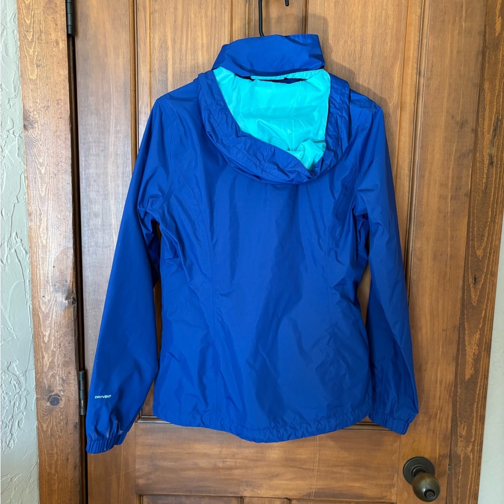 The North Face Womens Royal Blue Raincoat Small - Picture 3 of 4